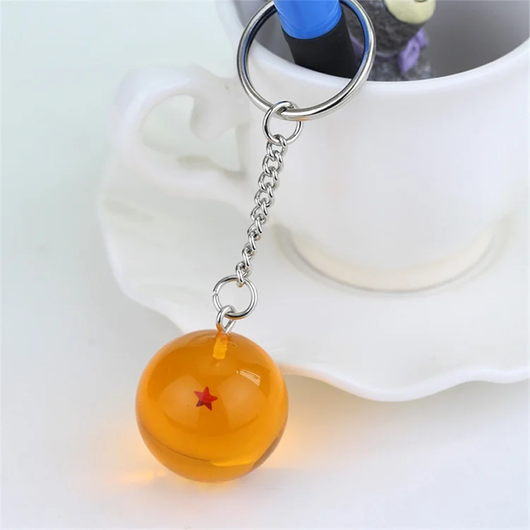 Anime Dragon Ball 7 Stars Balls 2.7cm PVC Figures Toys Keychain