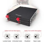 OImaster MR-6601 Six-Bay Optical Drive Hard Disk Box - Image 6