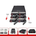OImaster MR-6601 Six-Bay Optical Drive Hard Disk Box - Image 9