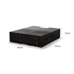 OImaster HE-2006 Multi-Bay Chassis Built-In Hard Disk Box - Image 4
