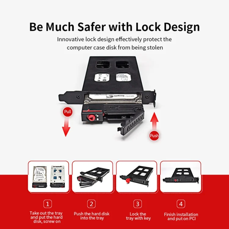 TBD05407469_4.webp OImaster MR-9100 PCI Single-Disk Hard Disk Box Built-In Hard Disk Rack - Image 5