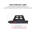 OImaster MR-9100 PCI Single-Disk Hard Disk Box Built-In Hard Disk Rack - Image 6