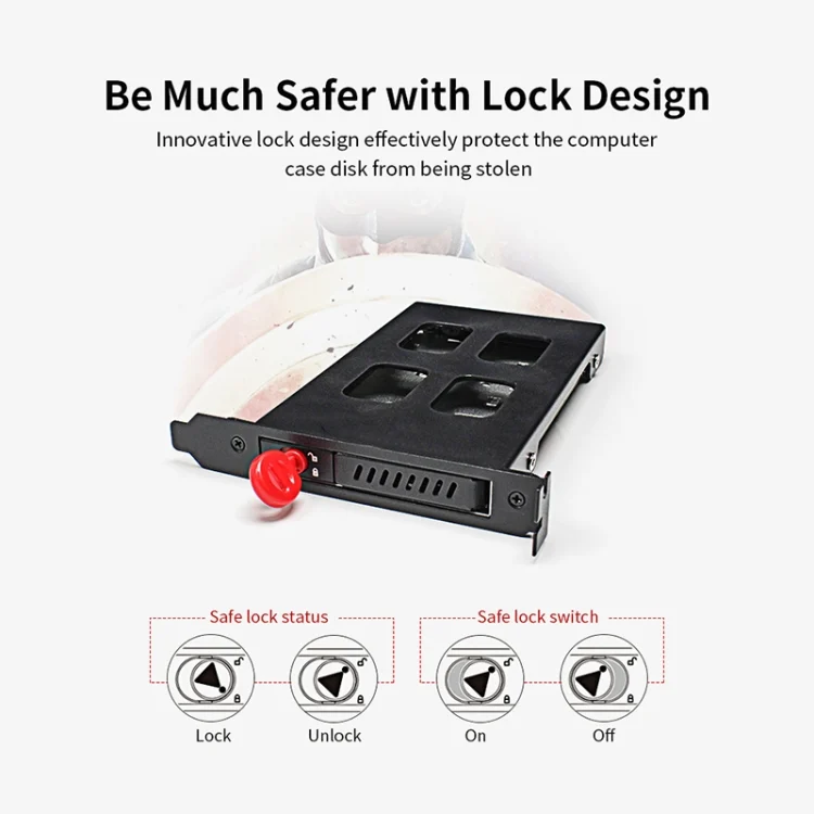 TBD05407469_6.webp OImaster MR-9100 PCI Single-Disk Hard Disk Box Built-In Hard Disk Rack - Image 7