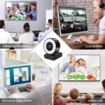 X98 USB Drive-Free HD Fill Light Camera with Microphone - Image 7