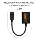 720P Retro Game Console Video Converter HDMI Converter for NGC/N64/SNES/SFC - Image 4