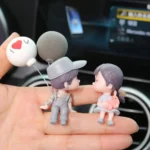 In Car Ornament Lovely Kissing Couple Doll - Image 5