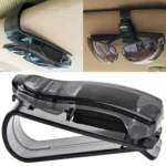 Multi-Function Glasses Case Atuo Car Accessories Sunglasses Holder Auto Fastener Ticket Clip - Image 3