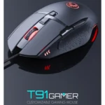iMICE T91 8 Keys 7200DPI USB Wired Luminous Gaming Mouse, Cable Length: 1.8m - Image 4
