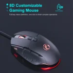 iMICE T91 8 Keys 7200DPI USB Wired Luminous Gaming Mouse, Cable Length: 1.8m - Image 9