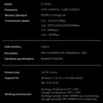 COMFAST CF-924AC V2 1200Mbps Dual Frequency Gigabit USB Computer WIFI Receiver High Power Wireless Network Card - Image 10