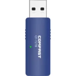 COMFAST CF-727B 1300Mbps Dual Frequency Gigabit USB Desktop Transmitter Receiver Portable Bluetooth V4.2 + WiFi Wireless Network Card