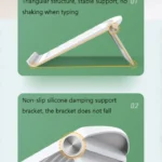 D1601 Laptop Support Folding Heightening Lifting Plate Cooling Bracket - Image 3