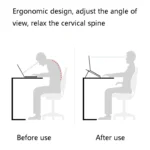 D1601 Laptop Support Folding Heightening Lifting Plate Cooling Bracket - Image 7