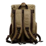 Batik Canvas Waterproof Photography Bag Outdoor Wear-resistant Large Camera Photo Backpack Men for Nikon / Canon / Sony / Fujifilm - Image 4