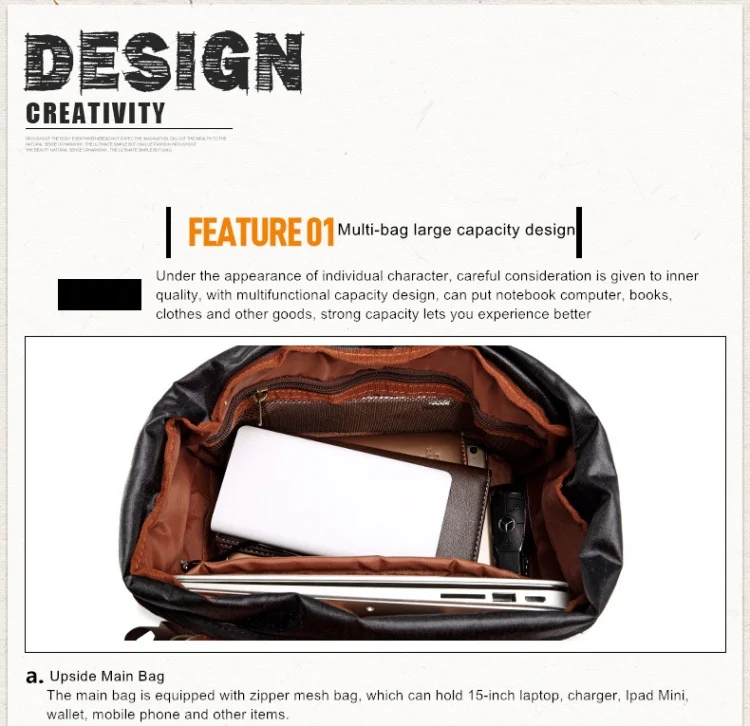TBD054692101A_7.webp Batik Canvas Waterproof Photography Bag Outdoor Wear-resistant Large Camera Photo Backpack Men for Nikon / Canon / Sony / Fujifilm - Image 8
