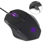 Inphic PW1 Game Mute Macro Definition Illuminated Wired Mouse, Cable Length: 1.5m - Image 4