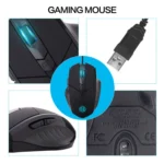 Inphic PW1 Game Mute Macro Definition Illuminated Wired Mouse, Cable Length: 1.5m - Image 8