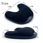JINCOMSO JK-V1B U-Shaped Memory Foam Mouse Pad Wristband Creative Wrist Rest - Image 4