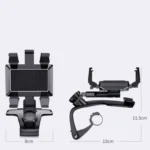 Car Mobile Phone Holder Car Dashboard Rearview Mirror Navigation Bracket With Stop Sign - Image 4