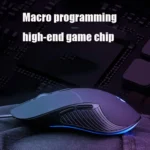 Inphic PB1 Business Office Mute Macro Definition Gaming Wired Mouse, Cable Length: 1.5m - Image 8