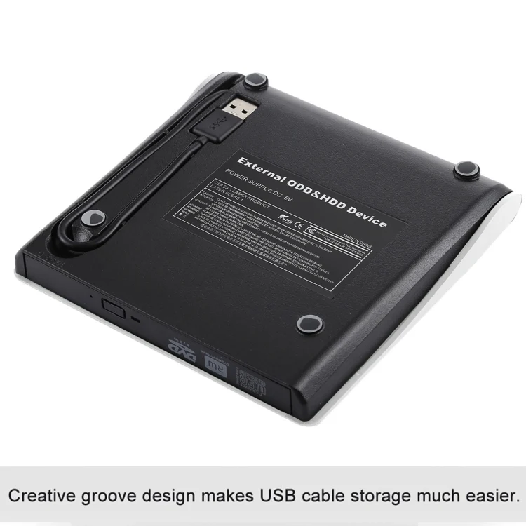 TBD0549951_2.webp Brushed Texture USB 3.0 POP-UP Mobile External DVD-Rw DVD / CD Rewritable Drive External ODD & HDD Device - Image 3