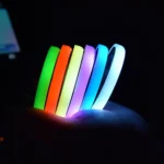 2 PCS Car LED Luminous Water Coaster Car Atmosphere Light USB Charging Non-Slip Coaster - Image 7