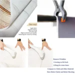 2.1m x 1.5m Flower Wall Simulation Wedding Theme Party Arrangement Photography Background Cloth - Image 4