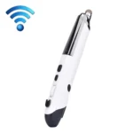 PR-08 1600DPI 6 Keys 2.4G Wireless Electronic Whiteboard Pen Multi-Function Pen Mouse PPT Flip Pen