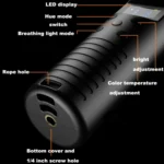 RGB Colorful Photography Light Stick 3000K-6500K Adjustable Temperature Light Stick - Image 7