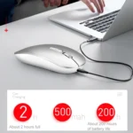 M103 1600DPI 5 Keys 2.4G Wireless Mouse Charging Ai Intelligent Voice Office Mouse, Support 28 Languages - Image 5