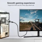 DP1.4 8K DP Male to Mini DP Female Two-Way Mutual Conversion HD Conversion Adapter - Image 6