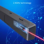 Deli 2.4GHz Laser Page Turning Pen Rechargeable Speech Projector Pen - Image 5