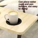 Bed Four-Speed Lifting Table Folding Laptop Desk Adjustable Dormitory Lazy Table with Cup Holder - Image 7