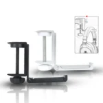 Headphone Bracket Internet Cafe Monitor Earphone Hanger Desktop Earphone Display Stand - Image 7