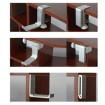 Headphone Bracket Internet Cafe Monitor Earphone Hanger Desktop Earphone Display Stand - Image 8