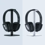 Headphone Holder Aluminum Alloy Internet Cafe Computer Headphone Stand Hanger Hook Display Shelf - Image 9
