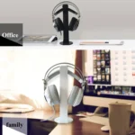 2 PCS Universal Headphone Holder Display Shelf  Internet Cafe Computer Headphone Hanger - Image 5