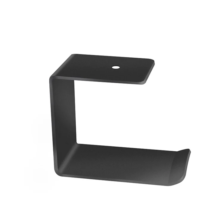 2 PCS Z5 All-Aluminum Alloy Headphone Holder Hanger Hook Wall Display Shelf