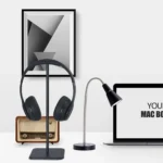 D6 Headset Aluminum Alloy Earphone Holder Internet Cafe Computer Headphone Hanger Display Shelf - Image 11