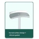 D6 Headset Aluminum Alloy Earphone Holder Internet Cafe Computer Headphone Hanger Display Shelf - Image 3