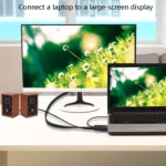 JH HV10 1080P HDMI to VGA Cable Projector TV Box Computer Notebook Industrial Display Adapter Cable - Image 11