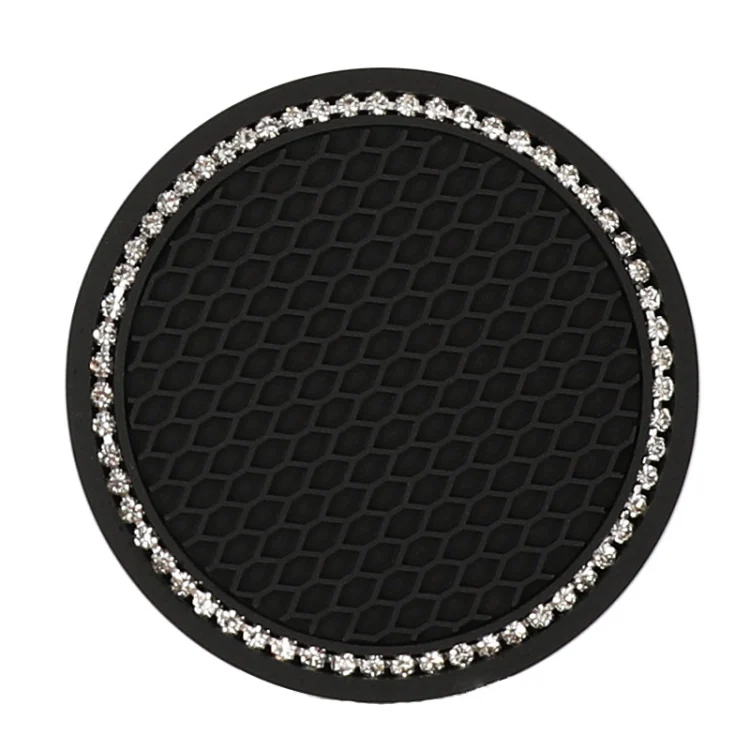 Car Universal Diamond Honeycomb Water Coaster Car Anti-Slip Mat