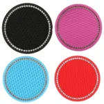 Car Universal Diamond Honeycomb Water Coaster Car Anti-Slip Mat - Image 7