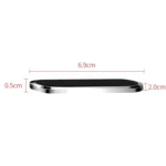 F601 4 PCS One Word Long Magnet Car Bracket Car Navigation Lazy Magnetic Metal Bracket - Image 3