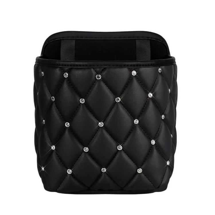TBD05665609_1.webp Car Seat Back Storage Bag Personality Diamond-Studded Car Storage Net Bag Car Multi-Function Storage Bag - Image 2