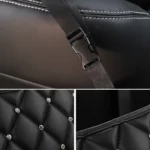Car Seat Back Storage Bag Personality Diamond-Studded Car Storage Net Bag Car Multi-Function Storage Bag - Image 3