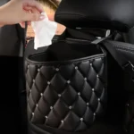 Car Seat Back Storage Bag Personality Diamond-Studded Car Storage Net Bag Car Multi-Function Storage Bag - Image 4