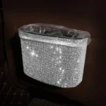 Car-Studded Trash Can Personality Car Hanging Trash Bag Multi-Function Car Storage Box - Image 7