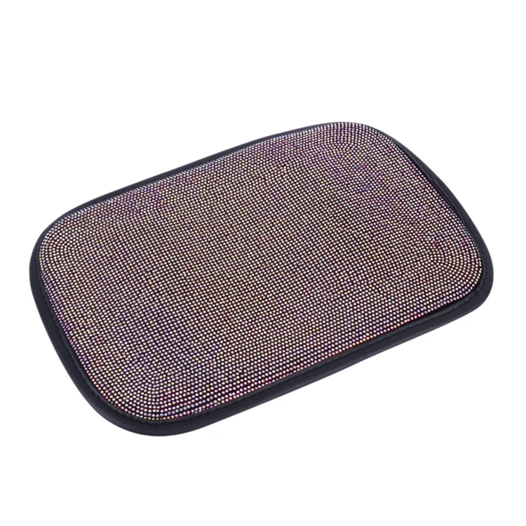 TBD0566801201A.webp Car Diamond Armrest Box Cushion Personalized Car Decorations Dirt And Non-Slip - Image 1