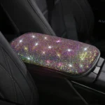 Car Diamond Armrest Box Cushion Personalized Car Decorations Dirt And Non-Slip - Image 5